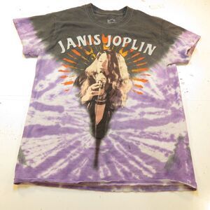 JANIS JOPLIN Psychedelic 60s Music TOUR CONCERT TEE T SHIRT Mens S Tie Dye